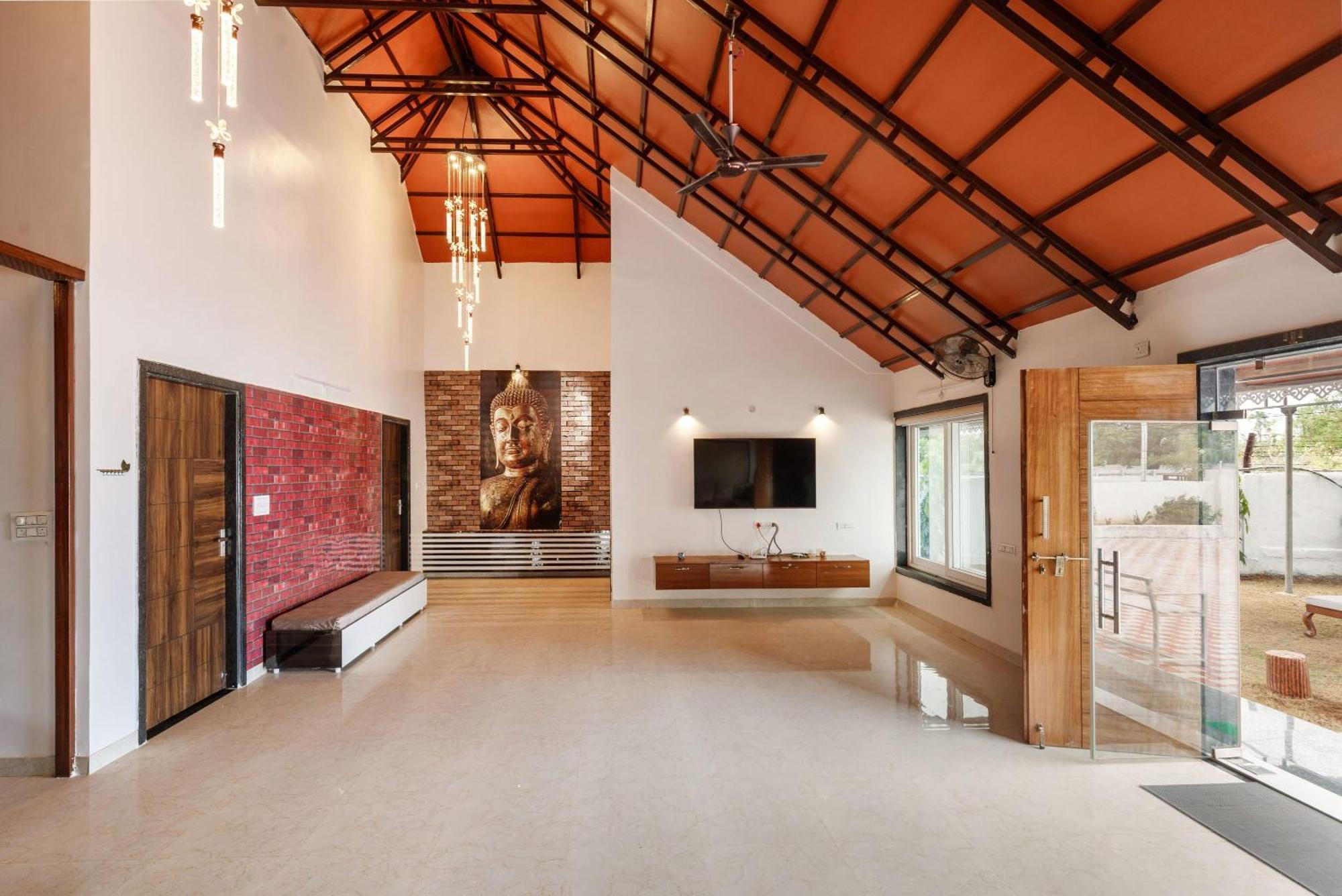 Aqua Lagoon Villa By Secret Turtle Pvt Pool Private Lawn Secunderabad ภายนอก รูปภาพ